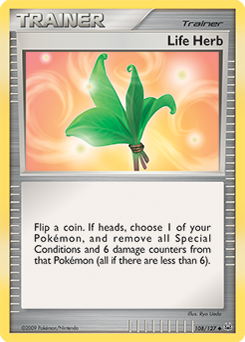 Life Herb - Platinum - #108 - Pokemon TCG card