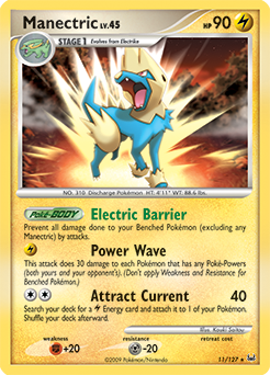 Manectric #11 Manectric - Platinum - #11 - Pokemon TCG card