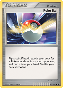 Poké Ball - Platinum - #113 - Pokemon TCG card