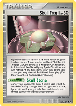 Skull Fossil - Platinum - #120 - Pokemon TCG card