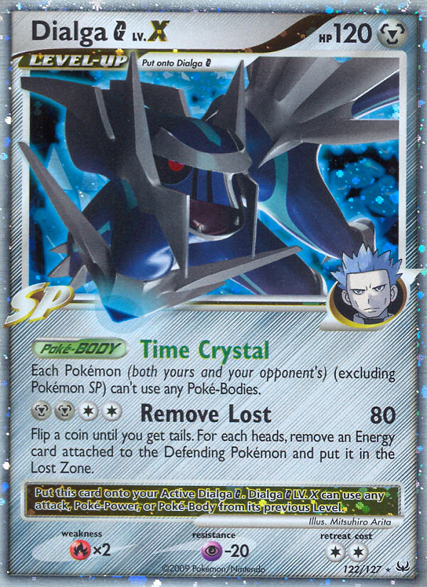 Dialga G LV.X - Platinum - #122 - Pokemon TCG card