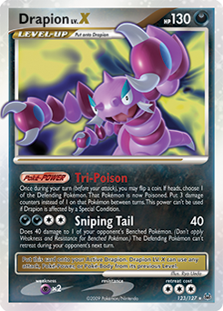 Drapion LV.X - Platinum - #123 - Pokemon TCG card
