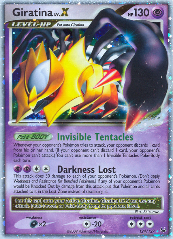 Giratina LV.X - Platinum - #124 - Pokemon TCG card