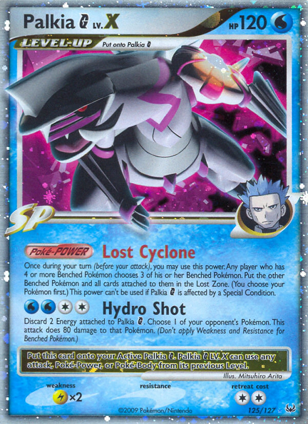 Palkia G LV.X - Platinum - #125 - Pokemon TCG card