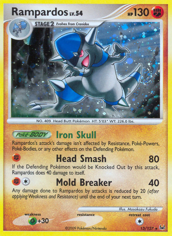 Rampardos - Platinum - #13 - Pokemon TCG card