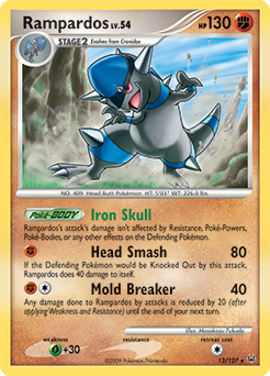 Rampardos #13 Rampardos - Platinum - #13 - Pokemon TCG card