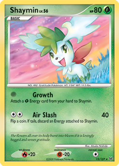Shaymin #15 Shaymin - Platinum - #15 - Pokemon TCG card