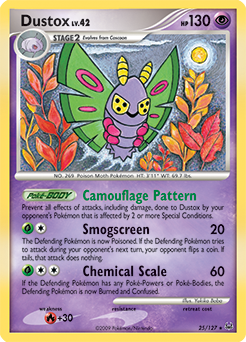 Dustox #25 Dustox - Platinum - #25 - Pokemon TCG card