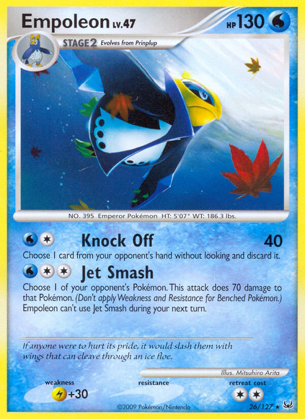 Empoleon - Platinum - #26 - Pokemon TCG card