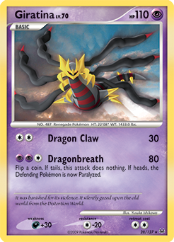 Giratina - Platinum - #28 - Pokemon TCG card
