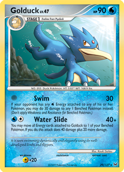 Golduck #29 Golduck - Platinum - #29 - Pokemon TCG card