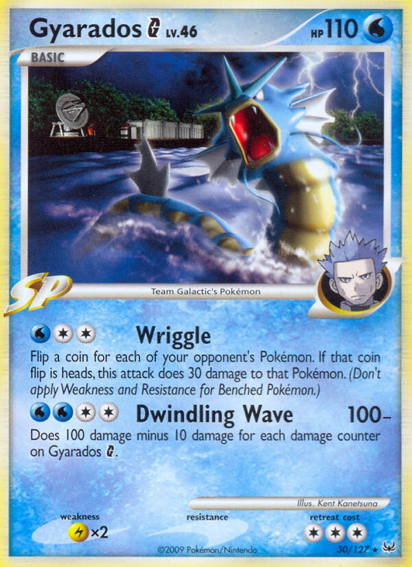 Gyarados G - Platinum - #30 - Pokemon TCG card