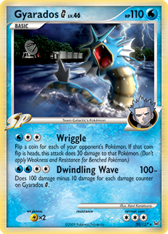 Gyarados G - Platinum - #30 - Pokemon TCG card