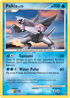 Palkia - Platinum - #37 - Pokemon TCG card