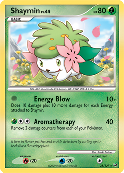 Shaymin #38 Shaymin - Platinum - #38 - Pokemon TCG card