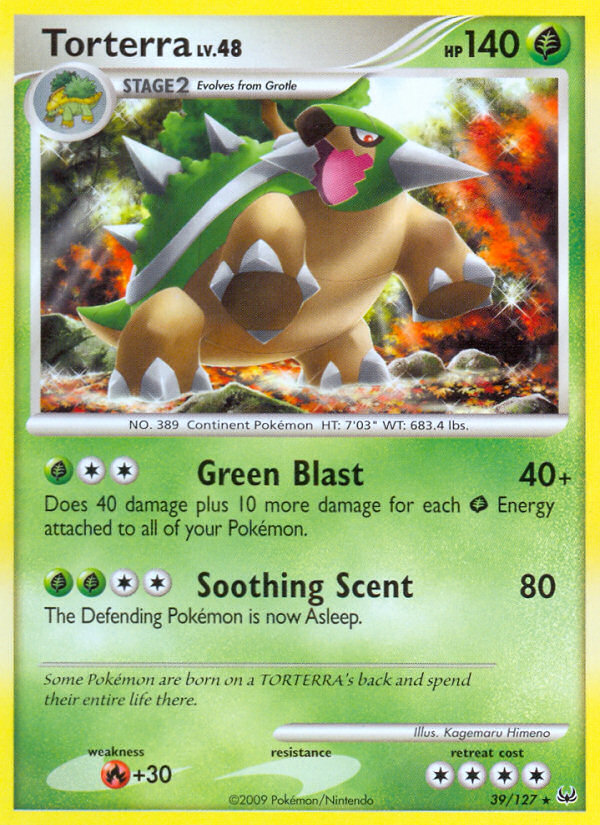 Torterra - Platinum - #39 - Pokemon TCG card