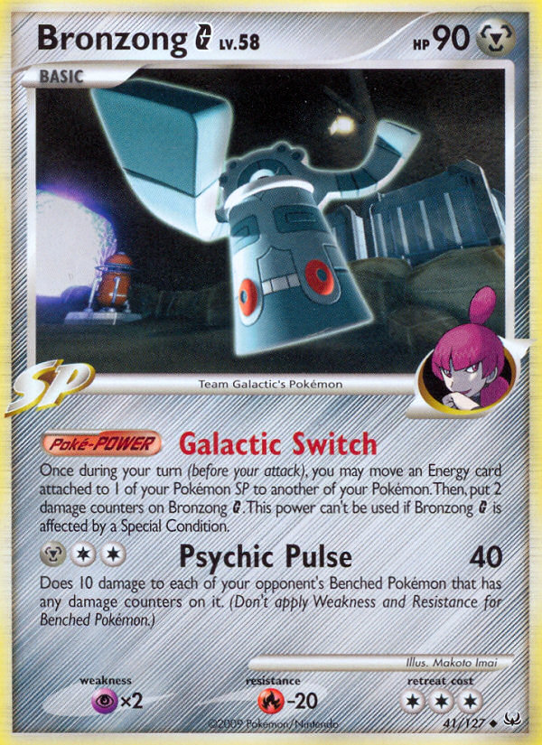 Bronzong G - Platinum - #41 - Pokemon TCG card