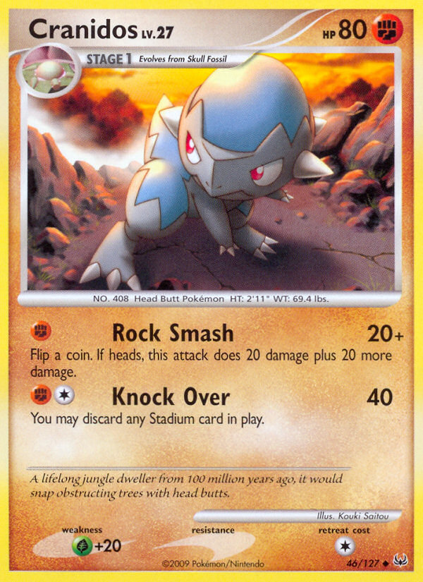 Cranidos - Platinum - #46 - Pokemon TCG card