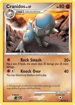 Cranidos #46 Cranidos - Platinum - #46 - Pokemon TCG card