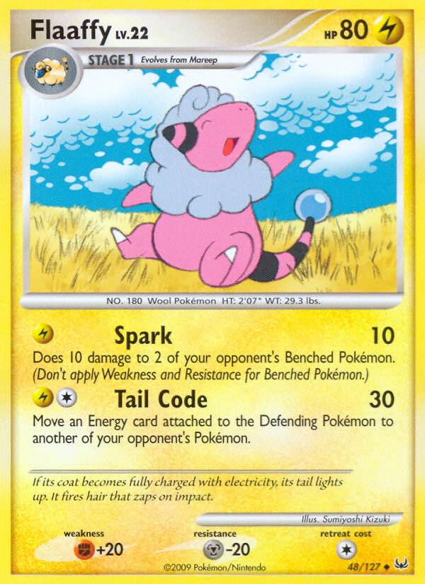 Flaaffy - Platinum - #48 - Pokemon TCG card