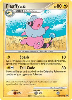 Flaaffy #48 Flaaffy - Platinum - #48 - Pokemon TCG card