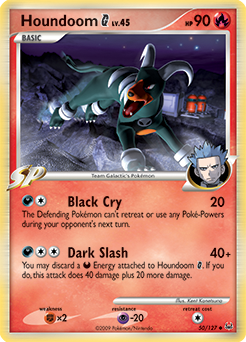 Houndoom G #50 Houndoom G - Platinum - #50 - Pokemon TCG card