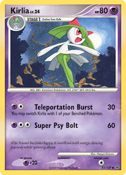 Kirlia #51 Kirlia - Platinum - #51 - Pokemon TCG card