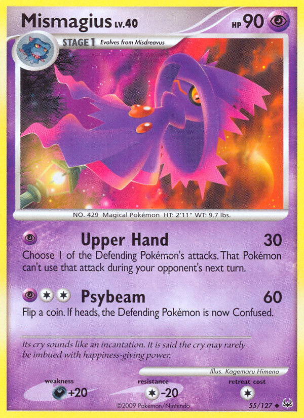 Mismagius - Platinum - #55 - Pokemon TCG card