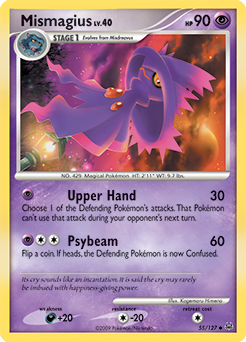 Mismagius - Platinum - #55 - Pokemon TCG card