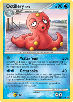Octillery - Platinum - #58 - Pokemon TCG card