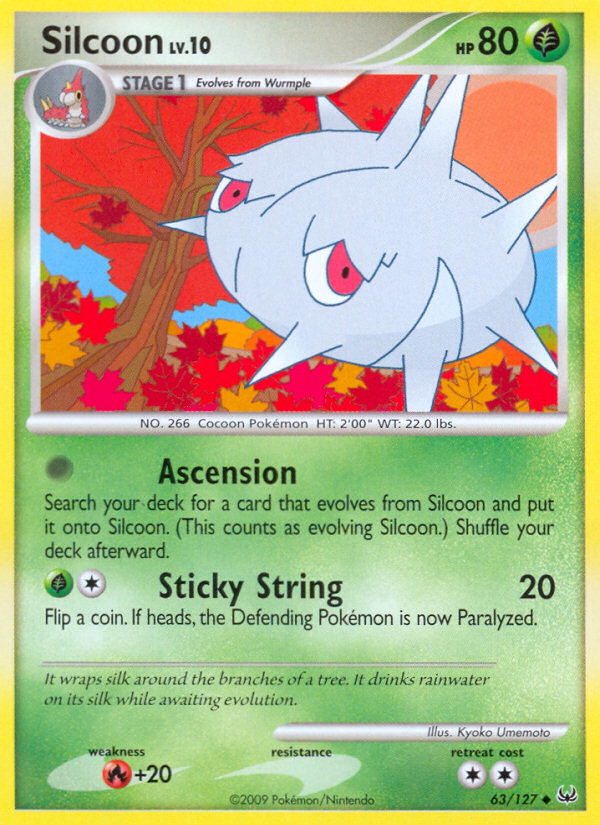 Silcoon - Platinum - #63 - Pokemon TCG card