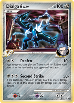 Dialga G - Platinum - #7 - Pokemon TCG card