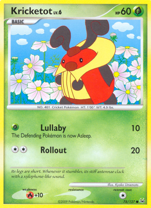 Kricketot - Platinum - #78 - Pokemon TCG card