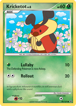 Kricketot #78 Kricketot - Platinum - #78 - Pokemon TCG card