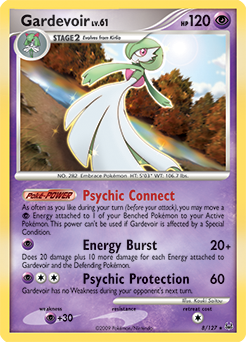 Gardevoir #8 Gardevoir - Platinum - #8 - Pokemon TCG card