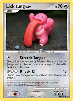 Lickitung #80 Lickitung - Platinum - #80 - Pokemon TCG card