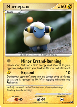 Mareep #82 Mareep - Platinum - #82 - Pokemon TCG card