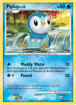 Piplup #85 Piplup - Platinum - #85 - Pokemon TCG card