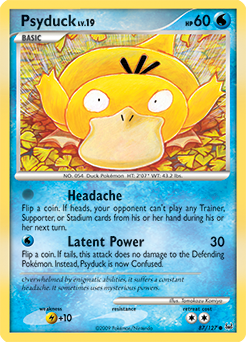 Psyduck - Platinum - #87 - Pokemon TCG card