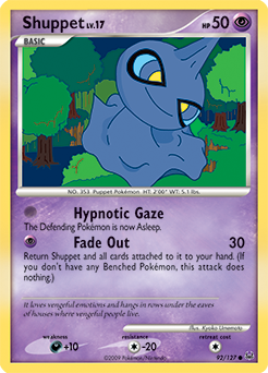 Shuppet - Platinum - #92 - Pokemon TCG card