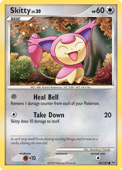 Skitty #93 Skitty - Platinum - #93 - Pokemon TCG card