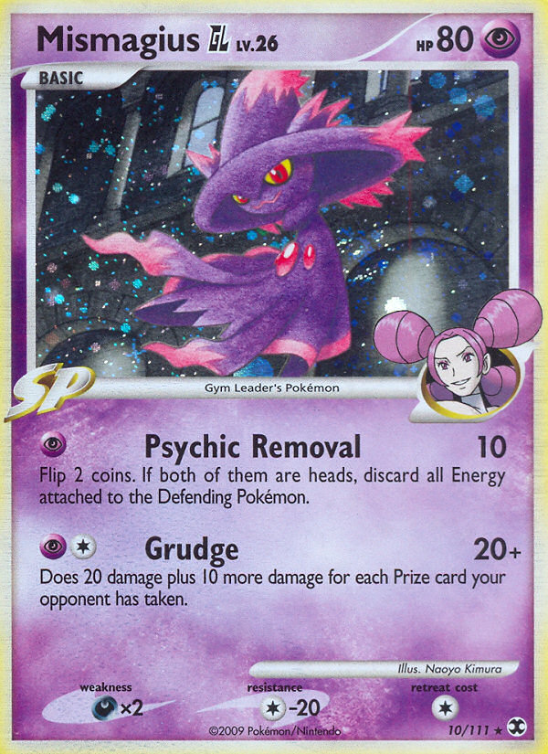 Mismagius GL - Rising Rivals - #10 - Pokemon TCG card