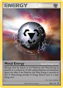Metal Energy - Rising Rivals - #100 - Pokemon TCG card