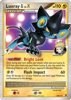 Luxray GL LV.X #109 Luxray GL LV.X - Rising Rivals - #109 - Pokemon TCG card