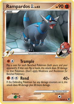 Rampardos GL #11 Rampardos GL - Rising Rivals - #11 - Pokemon TCG card