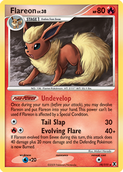 Flareon - Rising Rivals - #19 - Pokemon TCG card