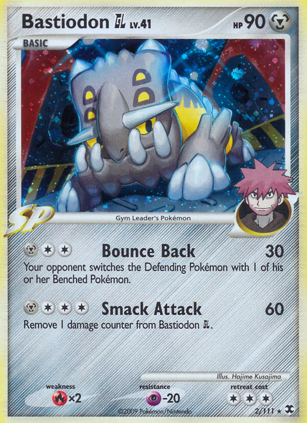 Bastiodon GL - Rising Rivals - #2 - Pokemon TCG card