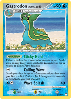 Gastrodon East Sea #21 Gastrodon East Sea - Rising Rivals - #21 - Pokemon TCG card