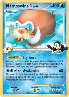 Mamoswine GL #27 Mamoswine GL - Rising Rivals - #27 - Pokemon TCG card