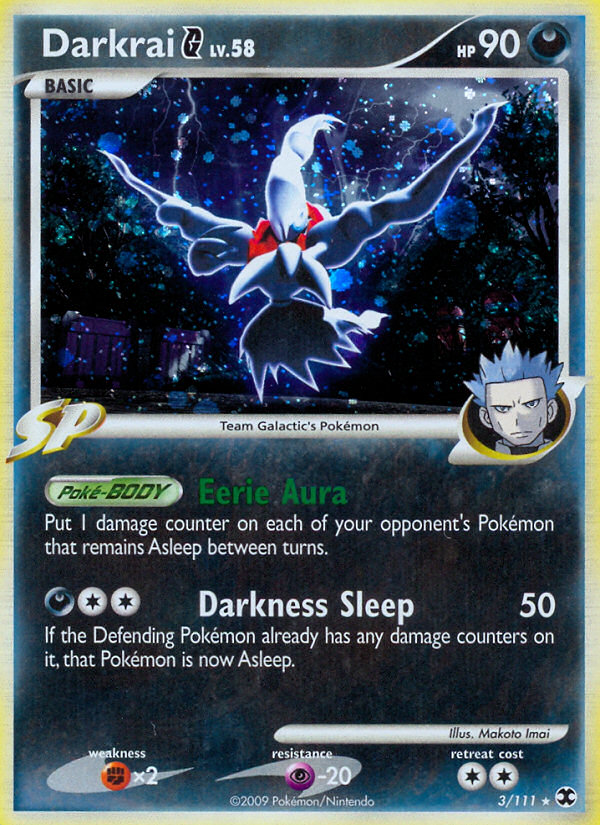 Darkrai G - Rising Rivals - #3 - Pokemon TCG card